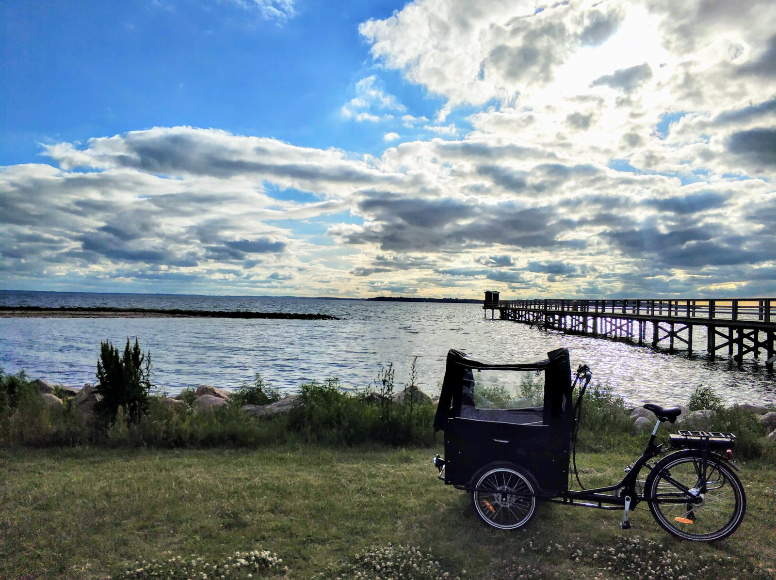 Sommaryoga vid havet
